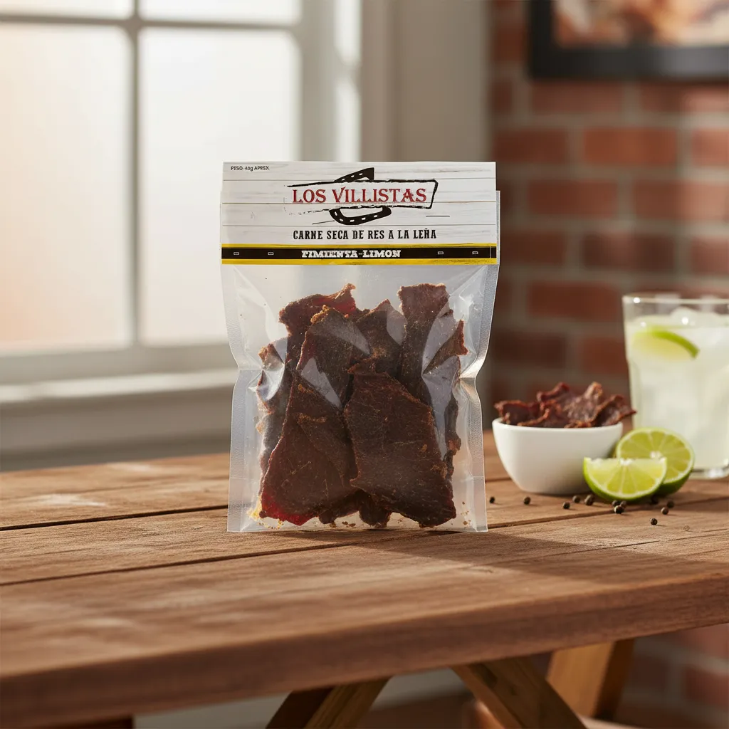Carne Seca Sabor Pimienta Limon - Imagen 5
